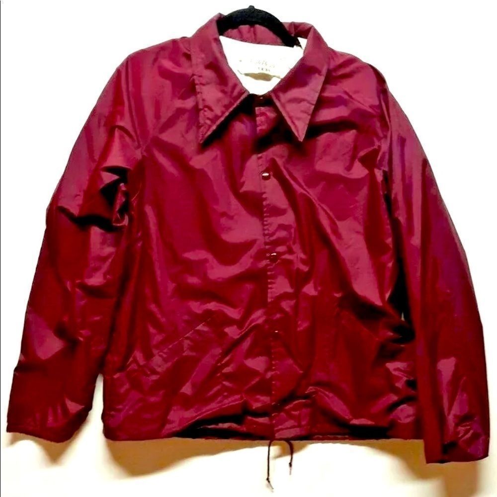 VINTAGE 1970s  People Pleasers 70s Winbreaker Nylon Men's Large